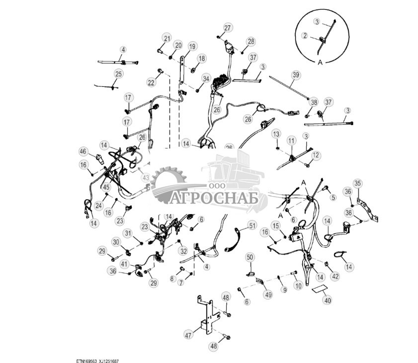 Крепежные детали главного жгута проводов (329328 - ) - ST924141 271.jpg